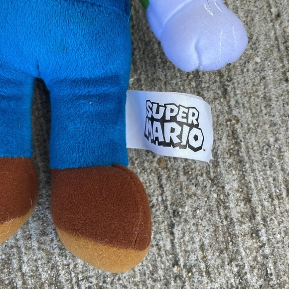 Super Mario Lot of Plush Plushies Window Hangers Suction Luigi Toad Bigger Boo - Picture 6 of 8